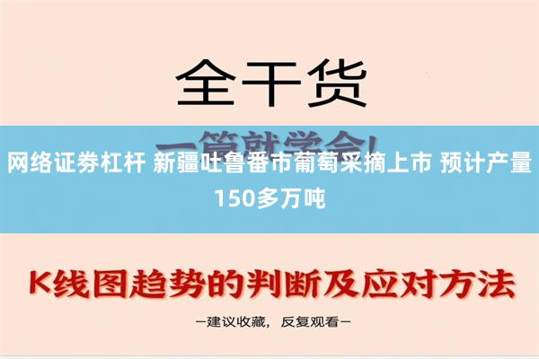 网络证劵杠杆 新疆吐鲁番市葡萄采摘上市 预计产量150多万吨