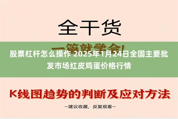 股票杠杆怎么操作 2025年1月24日全国主要批发市场红皮鸡蛋价格行情